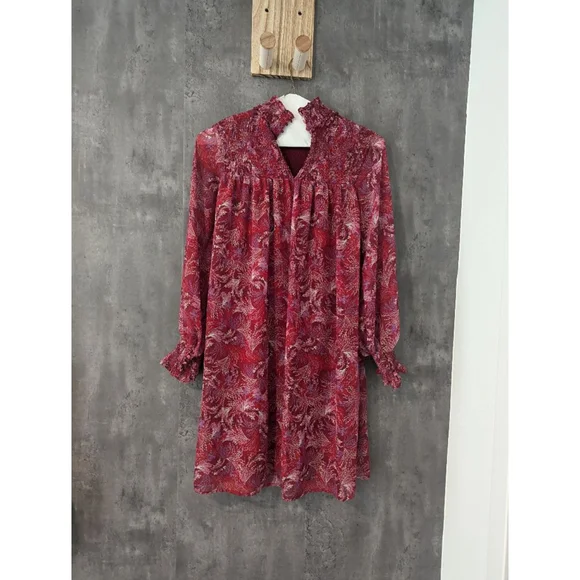 Women BCBG generation Dress size 6 red & pink - Picture 8 of 13